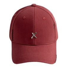 彎簷帽 XGH2414 遮陽帽 防曬帽 登山帽 露營帽 棒球帽 透氣快乾 XOTIC 戶外防曬, 深紅