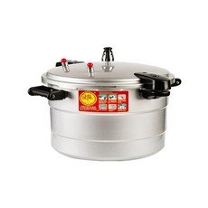 대용량 압력솥 20l 업소용 고압력 40인분 100리터 고전력 압력냄비 손주물 겸용 찜기 1. 직화 26cm 9L 10인용, 5. 직화 30cm 13L 20인용