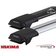 WHISPBAR 黑四驅ALL BLACK 夾直桿式橫桿 Rail bar 銀 / 黑色, 1個, 夾直桿式橫桿 - 銀色