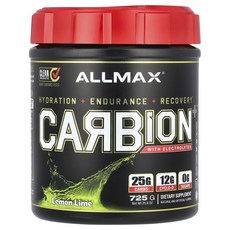 올맥스 CARBion 전해질 함유 레몬 라임 725g 30.7oz, 4개