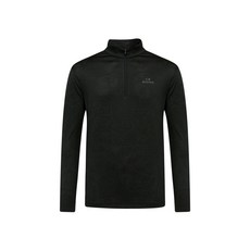 아이더 EIDER PERFORMANCE (퍼포먼스) 남성 자카드 긴팔 짚업 티셔츠_BLACK GREEN DMP26205QF 209990