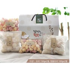 나들이 선물용 궁중한과 유과 방울 선물세트 한과