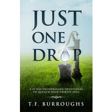 (영문도서) Just One Drop: A 21 Day Encouraging Devotional To Quench Your Thirsty Soul. Paperback, T.F. Burroughs, English, 9781980868095