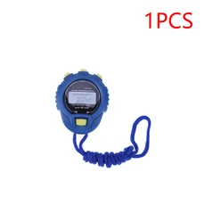 LCD 전자 스톱워치 크로노그래프 디지털 타이머 스포츠 카운터 주행 거리계 알람 1 10PCs, 01 빠른  Mainland, 05 1PCS