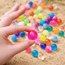 10P 랜덤컬러 알록달록 탱탱볼 미니 소프트 볼 공 장난감 얌체공, 1개, 단일상품1