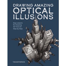(영문도서) Drawing Amazing Optical Illusions: Easy Lessons for Drawing 3D Trick Art Step-By-Step Paperback, Rocky Nook, English, 9798888141564