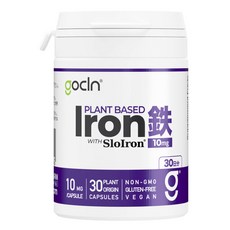 植物鐵10毫克膠囊, 1個, 30片