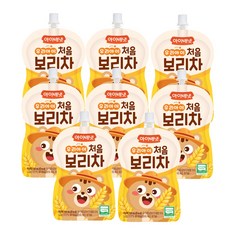 아이배냇 우리아이 처음 보리차, 100ml, 8개