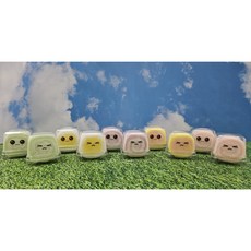 한입 롤 솜사탕 수제 솜사탕 (솜송솜), 오렌지맛+딸기맛