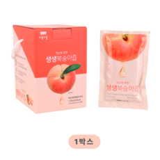 시골내음 첫눈에 반한 생생 복숭아즙 소포장, 110ml, 1박스