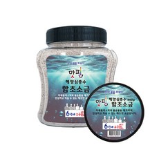 6형제 소금 미세플라스틱 불순물 제거 해양심층수 함초소금, 1개, 900g