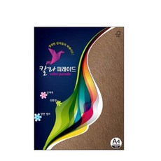 픽펭 팬시페이퍼 칼라퍼레이드 고사리색 A4