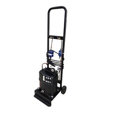 達特汽車工具 推車型冷煤真空幫浦 抽真空機 冷媒專用高效抽氣設備, 黑, 1套