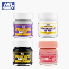 GSI 군제 피니싱 서페이서 1500 블랙 화이트 그레이 핑크 병타입 (병/40ml) (선택모음), SF291 피니싱 서페이서 화이트, 1개