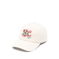 겐조 와일드 타이거 로고 자수 캡 모자