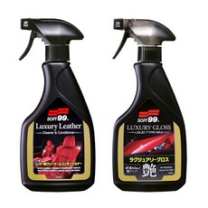 소프트 99 럭셔리 가죽과 럭셔리 글로스 세트 soft99