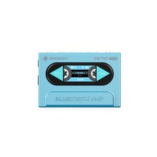 SNOWSKY RETRO NANO 隨身藍牙音樂接收器 雙CS43131解碼晶片 藍牙5.1支援LDAC, 藍色, 1個