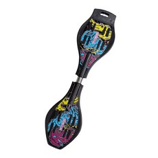 成功 二代發光輪蛇板 S0323 極光輪 鋁合金輪, 黑色, 1個