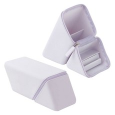 소닉 카쿠스타 와이드 실리콘 펜케이스 스탠드형 필통, 1개, 바이올렛(V)
