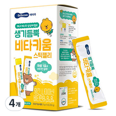 베베쿡 생기듬뿍 비타키움 스틱젤리 14p, 280g, 4개