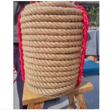 야자수 로프 밧줄 갈색 끈 스크래쳐 캣타워 땋은, 19mm 3m