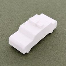 경찰차 자동차 모형 미니어쳐 테라리움 건축모형 디오라마 가구모형 1:600 (N_348), 1:30, 1개