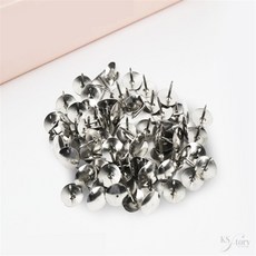 스토리 은색 압정 80P 게시판핀 은색압핀