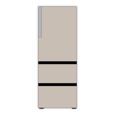 삼성전자 비스포크 김치플러스 328L 3도어 김치냉장고 방문설치, 에센셜베이지 + 메탈, RQ33DG71J2ET