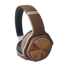 無線耳機，舒適耳罩，時尚設計，高音質呈現，藍牙連接, 時尚棕色, MCK-S4【低噪音 高音質】