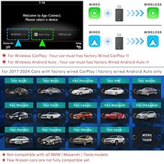 2IN1 무선 CarPlay 안드로이드 자동 어댑터 미니 USB 동글 플러그 앤 플레이 오리지널 유선 CarPlay를 CarPlay로 변환 공장 포함 2016-2025 자, 2IN1 무선 CarPlay 안드로이드 자동 어댑터 미