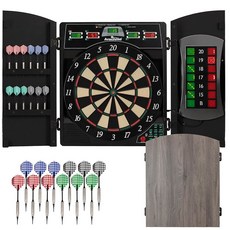 아라크니드 크리켓 맥스 4.0 전자 다트판 세트 블랙, Dartboard Set