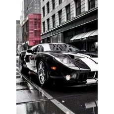 스포츠카 슈퍼카 자동차 그림 포스터 캔버스 팝아트 액자 레트로 클래식 빈티지 유니크, E