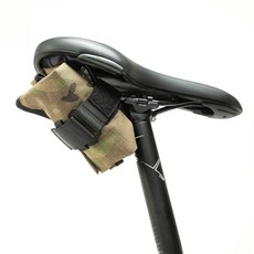 PACK2RIDE Blossom 자전거 안장 롤 백 - 공구 키트 홀더 방수 및 내구성 있는 코듀라 원단 언더 시트 사이클링 액세서리 산악 ebike 가방 (멀티캠 카모), 멀티캠 카모, 멀티캠 카모