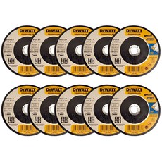 디월트 절단석 125mm 5인치 10장 깔끔한 절단 컷오프휠, 10개