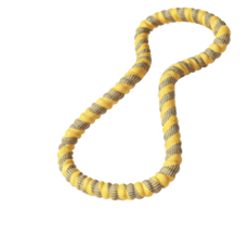 ADWIN 彈簧呼啦圈 柔軟全包保護 靜音不夾肉, 入門款1.8斤靜音黃, 1個, 885g