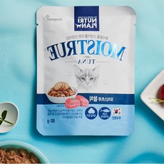 살림마켓 촉촉한 참치 캣 80g 고양이사료참치맛, 1개