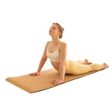 라필레 코르크 소재 요가매트 61cm x 183cm, 1개, 매트단품
