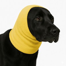 디마펫 코지이어 반려동물 강아지 고양이 진정밴드, 1개, 옐로우