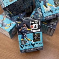 Panini NBA Optic Donruss 2021-22 Blaster卡盒 籃球球星卡 收藏, 1個, Multicolor
