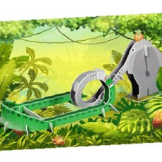 우드락재료물리탐구롤러코스터 안전한교구초등고학년골드버그장치 초등과학교구방과후수업구슬트랙