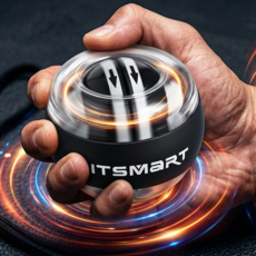 하온부 골프손목운동기 자이로볼 손목강화, 1개, 투명 블랙