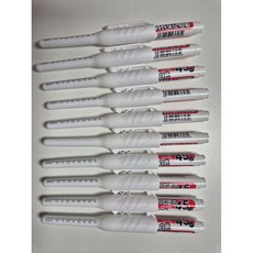 신나서상사 공업용 인테리어 긴촉 롱닙 마카펜, 10개, 1색, 화이트