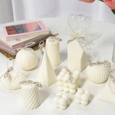 루체트리 캔들 미니 큐브 오브제 집들이선물 JIYU 인테리어초 선물용