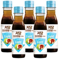 백설 저당 슈가라이트 오리엔탈드레싱, 5개, 250g