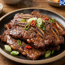 1등급 초이스 LA양념갈비 1kg 소고기