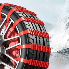 강력한 미끄럼 세트 케이블 전기차 방지 체인 20개, 탈출용 방지 타이 20개