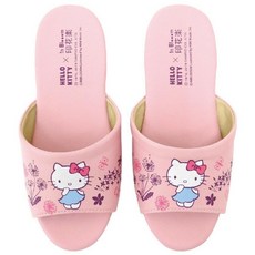 in Blooom 印花樂 兒童款 凱蒂貓印花樂室內拖, 輕巧耐穿 柔軟舒適 止滑設計, 200mm, 蒲公英, 1雙