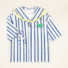 mollimelli Combi條紋探針開衫