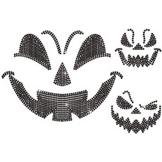 1개 유리 핫픽스 라인스톤 다리미 부착형 아플리케 의상 액세서리 (옷 가방 바지 장식용) 297x210mm, 투명색