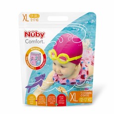 Nuby Comfort XL 兒童游泳尿布 (12-17公斤 女童適用) 3片裝, 3個裝